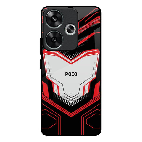 Quantum Suit Glossy Case For Poco F6 5G
