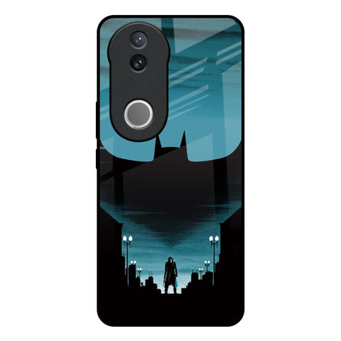 Cyan Bat Glossy Case for Vivo V50e 5G