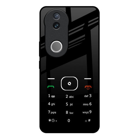 Classic Keypad Pattern Glossy Case for Vivo V50e 5G
