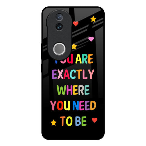 Magical Words Glossy Case for Vivo V50e 5G
