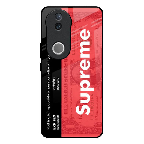 Supreme Ticket Glossy Case for Vivo V50e 5G