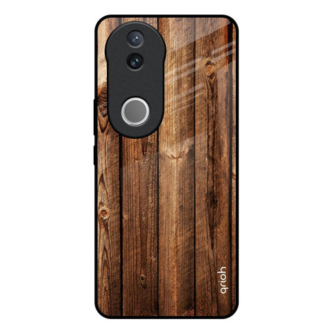 Timber Printed Glossy Case for Vivo V50e 5G