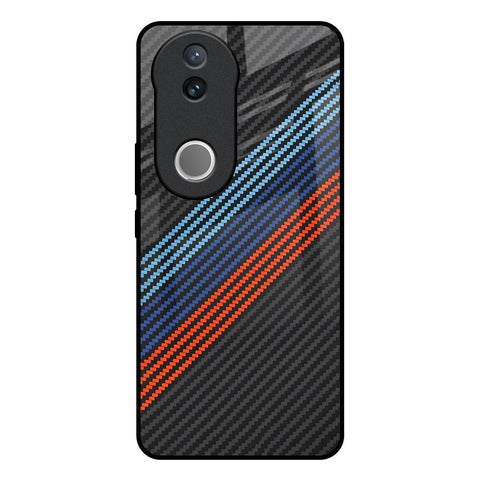 Carbon Inspired Glossy Case for Vivo V50e 5G
