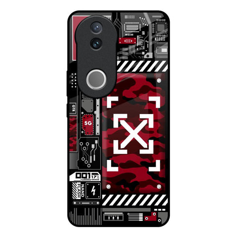 Technology Art Glossy Case for Vivo V50e 5G