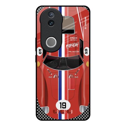 Racing Vintage Glossy Case for Vivo V50e 5G