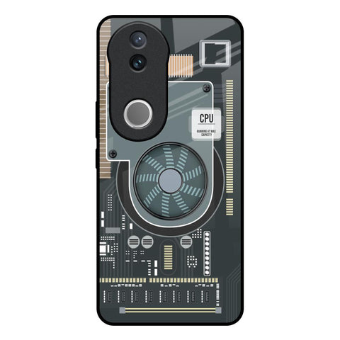 Motherboard Circuit Glossy Case for Vivo V50e 5G