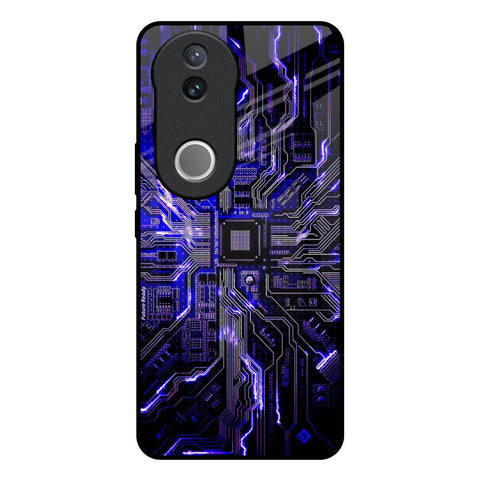 Techno Color Pattern Glossy Case For Vivo V50e 5G