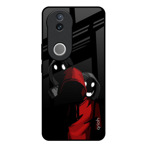 Shadow Character Glossy Case for Vivo V50e 5G