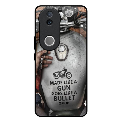 Royal Bike Glossy Case for Vivo V50e 5G