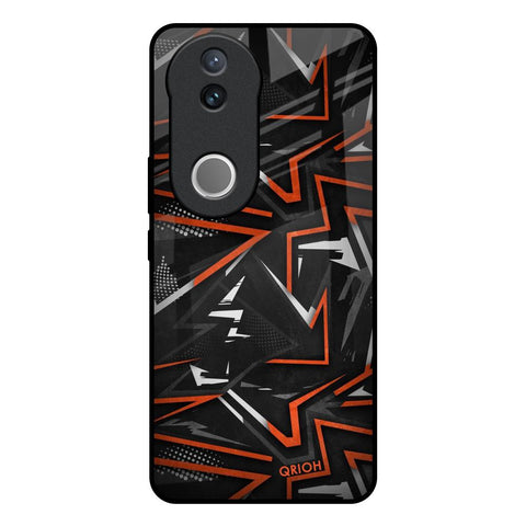 Vector Art Glossy Case for Vivo V50e 5G