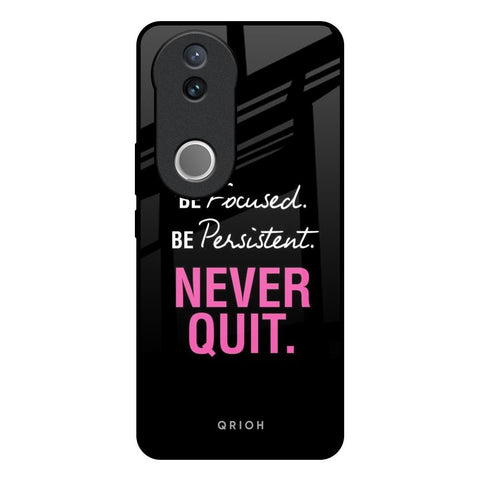 Be Focused Glossy Case for Vivo V50e 5G
