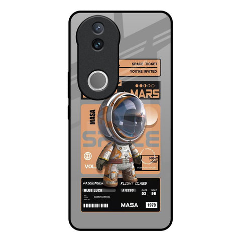 Space Ticket Glossy Case for Vivo V50e 5G