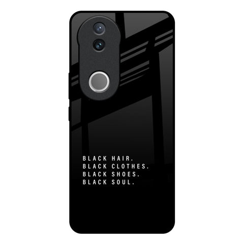 Black Soul Glossy Case for Vivo V50e 5G