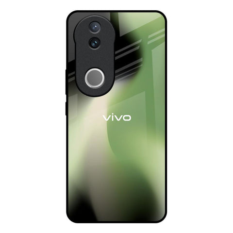 Green Tornado Glossy Case for Vivo V50e 5G