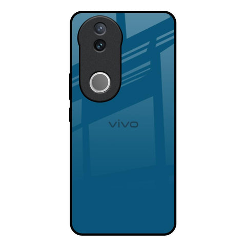 Cobalt Blue Glossy Case for Vivo V50e 5G