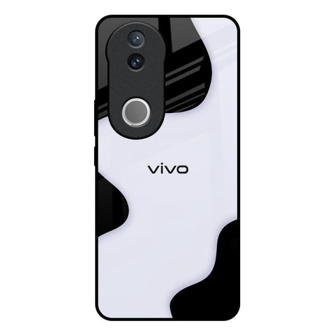Wheat Cream Wavy Glossy Case for Vivo V50e 5G