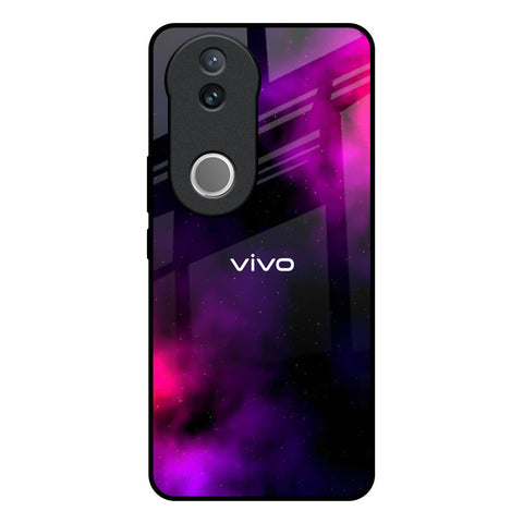Pink Galaxy Glossy Case for Vivo V50e 5G