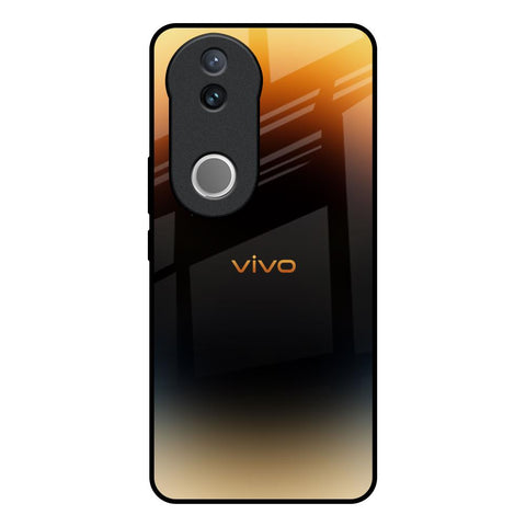 Grainy Yellow Glossy Case for Vivo V50e 5G