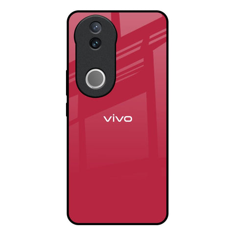 Solo Maroon Glossy case for Vivo V50e 5G