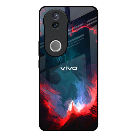 Brush Art Glossy Case For Vivo V50e 5G