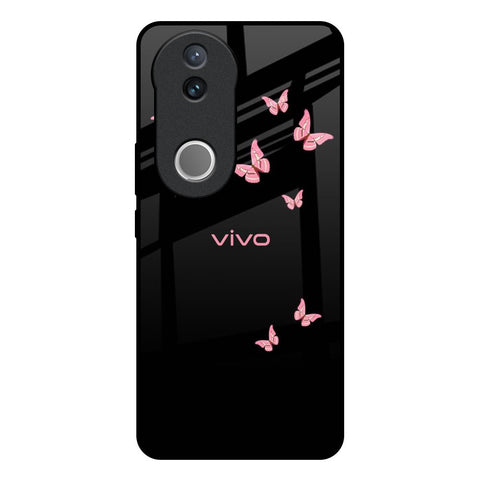 Fly Butterfly Glossy Case for Vivo V50e 5G
