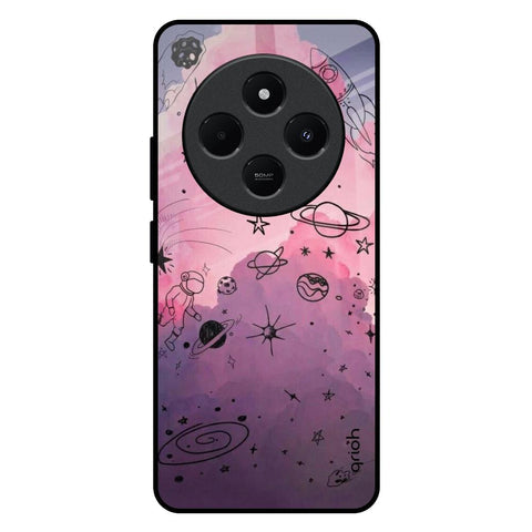 Space Doodles Glossy Case for Redmi 14C 5G