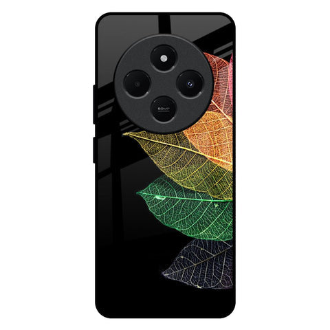 Colorful Leaves Glossy Case for Redmi 14C 5G