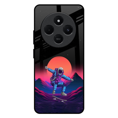 Retro Astronaut Glossy Case for Redmi 14C 5G