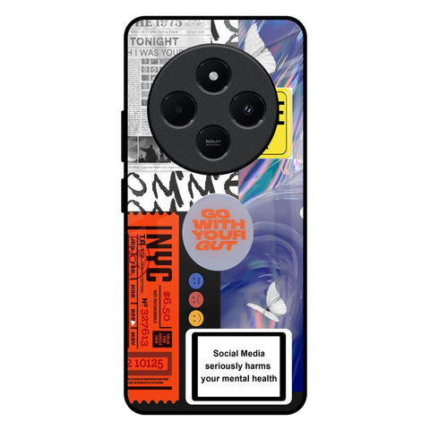 Smile for Camera Glossy Case for Redmi 14C 5G