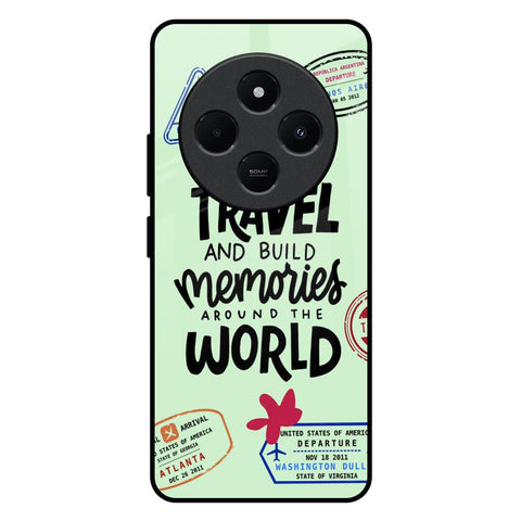 Travel Stamps Glossy Case for Redmi 14C 5G