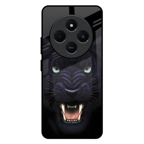 Angry Black Tiger Glossy Case for Redmi 14C 5G