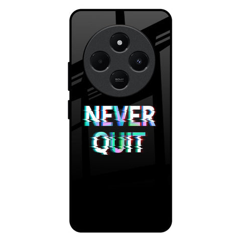 Never Quit Glossy Case For Redmi 14C 5G