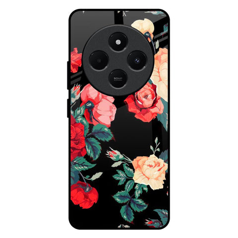 Floral Bunch Glossy Case For Redmi 14C 5G
