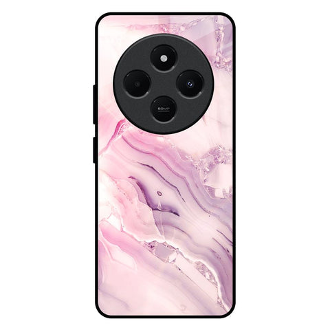 Diamond Pink Gradient Glossy Case For Redmi 14C 5G