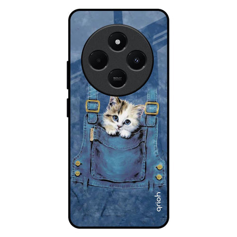 Kitty In Pocket Glossy Case For Redmi 14C 5G