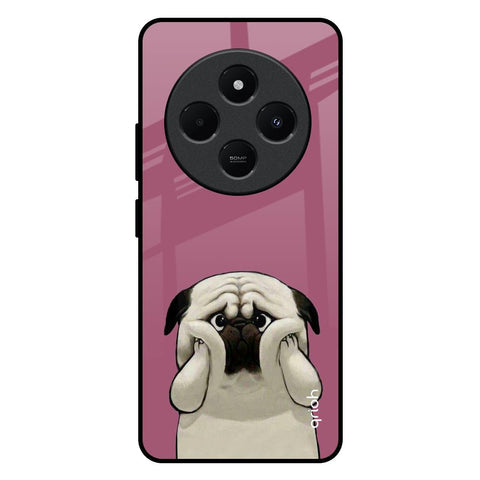 Funny Pug Face Glossy Case For Redmi 14C 5G
