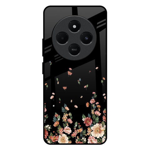 Floating Floral Print Glossy Case for Redmi 14C 5G