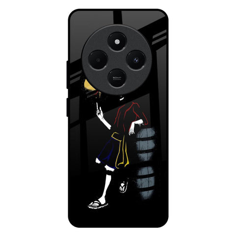 Luffy Line Art Glossy Case for Redmi 14C 5G