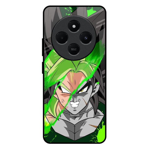 Anime Green Splash Glossy Case for Redmi 14C 5G