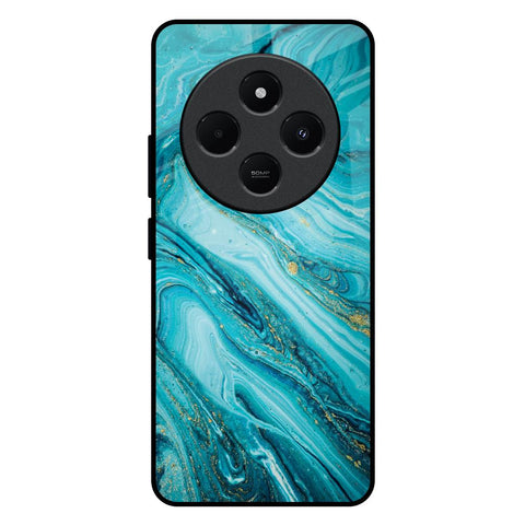 Ocean Marble Glossy Case for Redmi 14C 5G