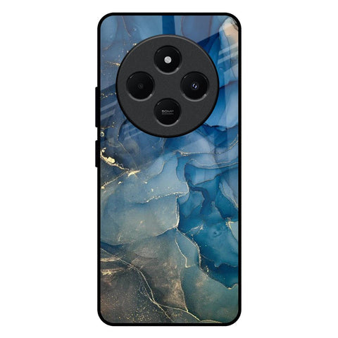 Blue Cool Marble Glossy Case for Redmi 14C 5G