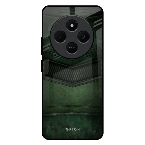 Green Leather Glossy Case for Redmi 14C 5G