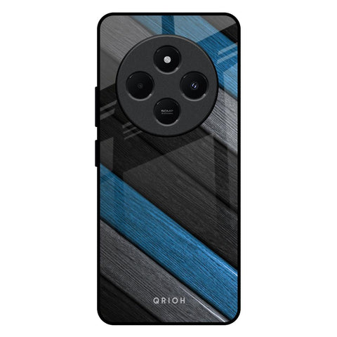 Multicolor Wooden Effect Glossy Case for Redmi 14C 5G