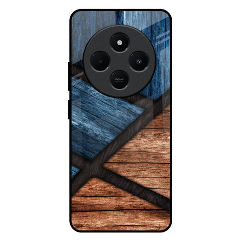 Wooden Tiles Glossy Case for Redmi 14C 5G