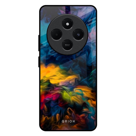 Multicolor Oil Painting Glossy Case for Redmi 14C 5G