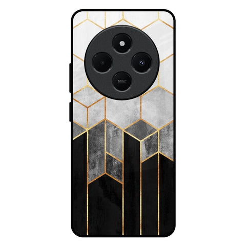 Tricolor Pattern Glossy Case for Redmi 14C 5G