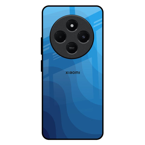 Blue Wave Abstract Glossy Case for Redmi 14C 5G