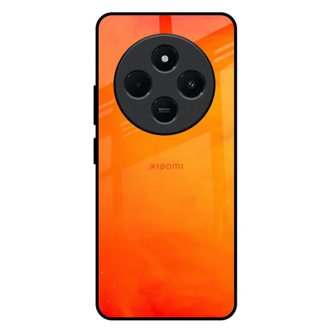 Tangy Orange Glossy Case for Redmi 14C 5G