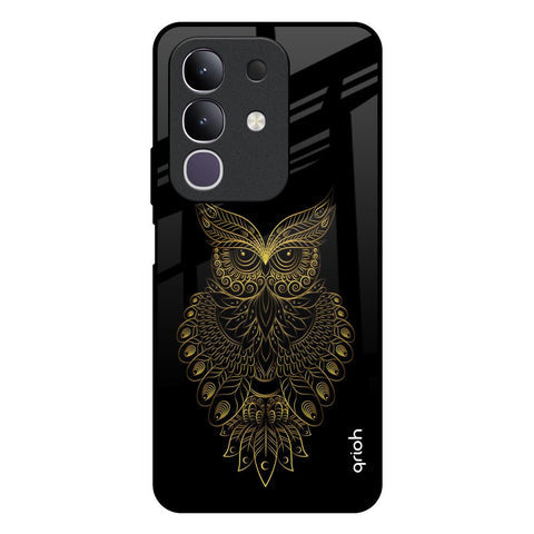 Golden Owl Glossy Case for Vivo T4x 5G