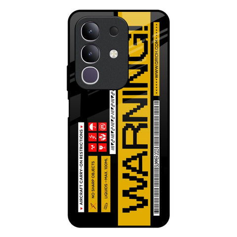 Aircraft Warning Glossy Case for Vivo T4x 5G